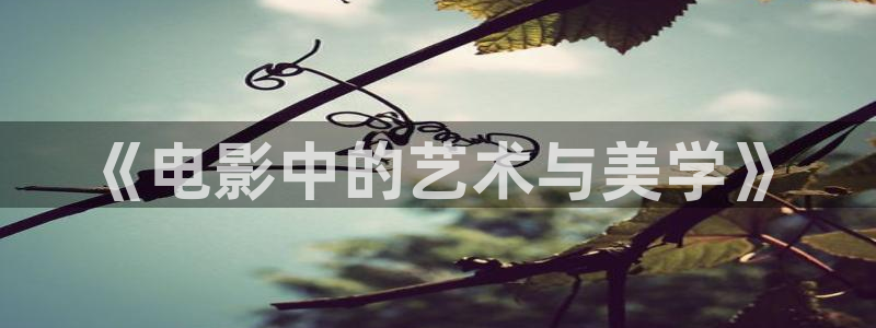 驰策影院下载：《电影中的艺术与美学》